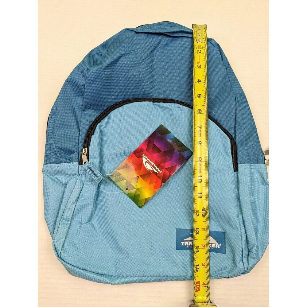 NWOT Adventure Trails Classic Lightweight Backpack Pocket Polyester Red